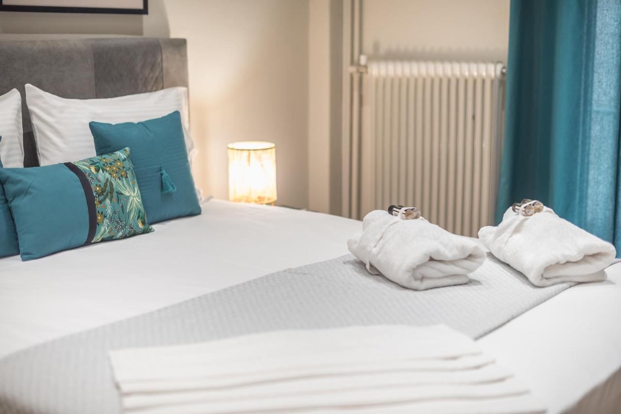 Elegant Mavili Suite By Cloudkeys Aten Exteriör bild