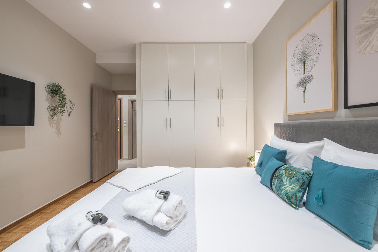 Elegant Mavili Suite By Cloudkeys Aten Exteriör bild