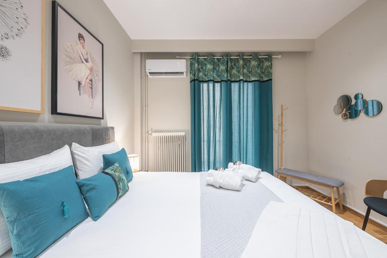 Elegant Mavili Suite By Cloudkeys Aten Exteriör bild