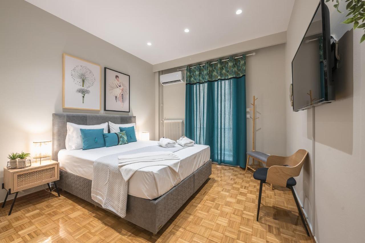 Elegant Mavili Suite By Cloudkeys Aten Exteriör bild